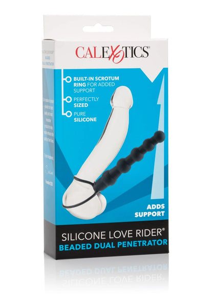 CALExotics productdoos voor siliconen duo-stimulator met geprofileerde knobbels (beaded)