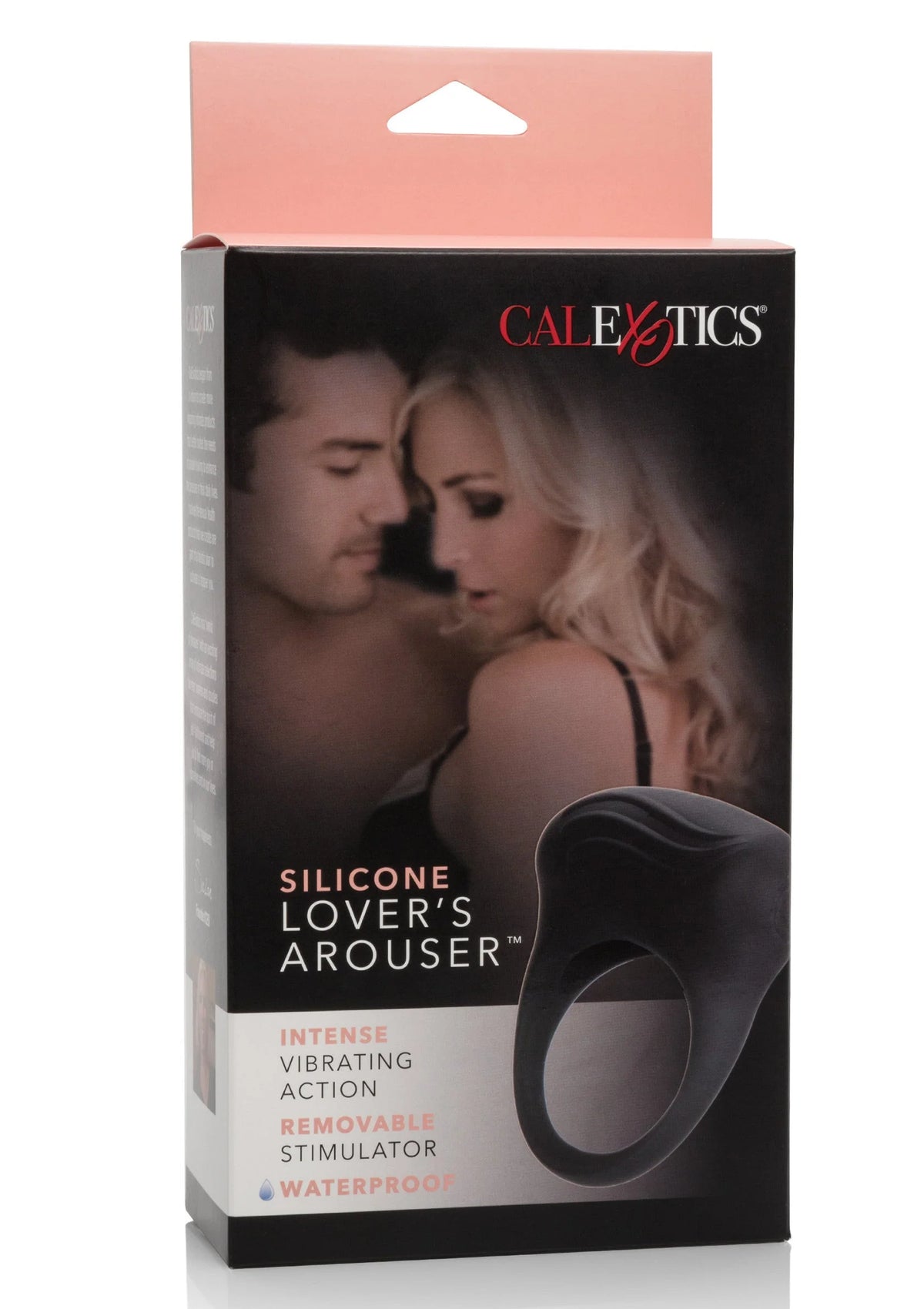 CalExotics doos met siliconen ringvibrator afbeelding en waterdichte markering