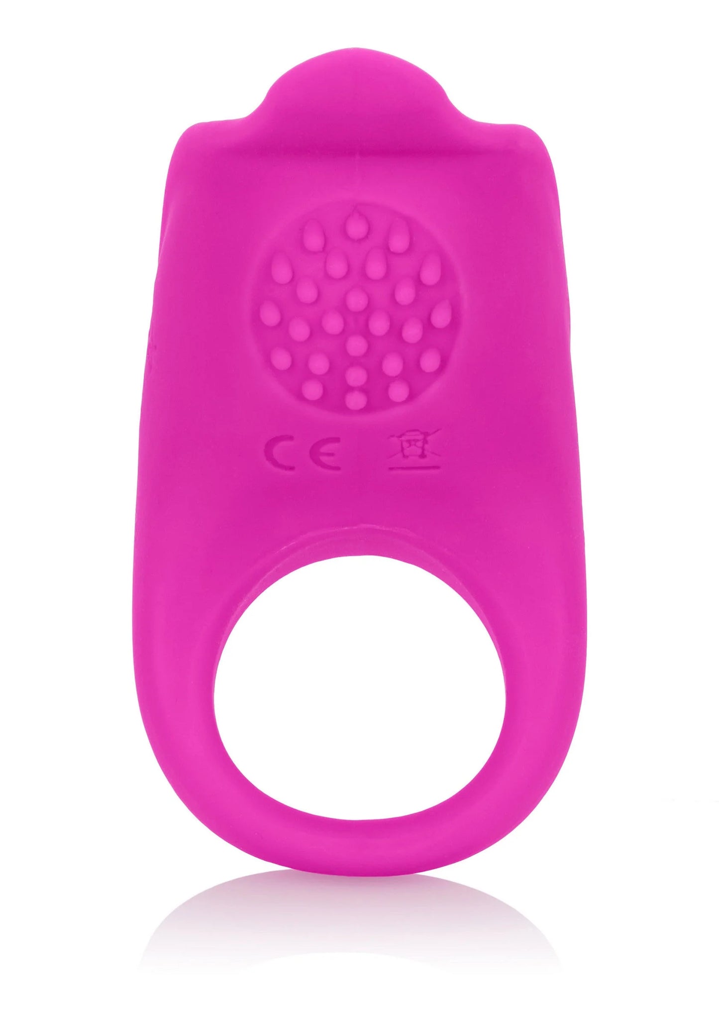 Beste vandaag nog: Silicone Rechargeable Teasing Enhancer vibrating cockring by CalExotics - bij Happytoys