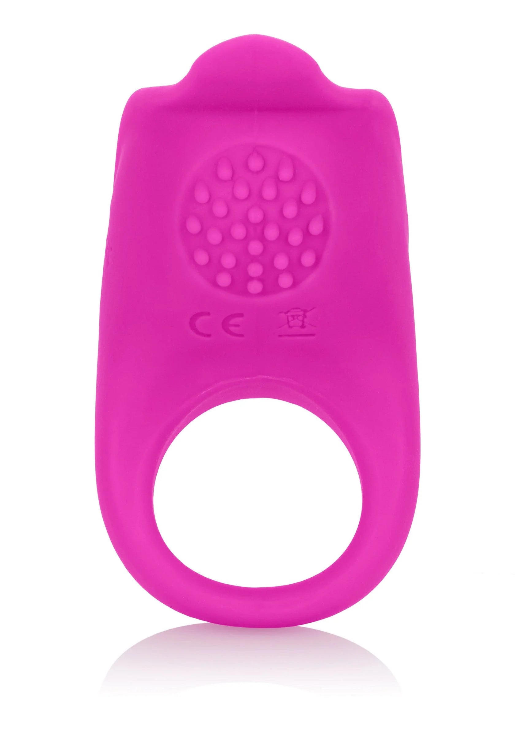 Beste vandaag nog: Silicone Rechargeable Teasing Enhancer vibrating cockring by CalExotics - bij Happytoys