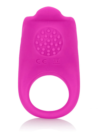 Beste vandaag nog: Silicone Rechargeable Teasing Enhancer vibrating cockring by CalExotics - bij Happytoys