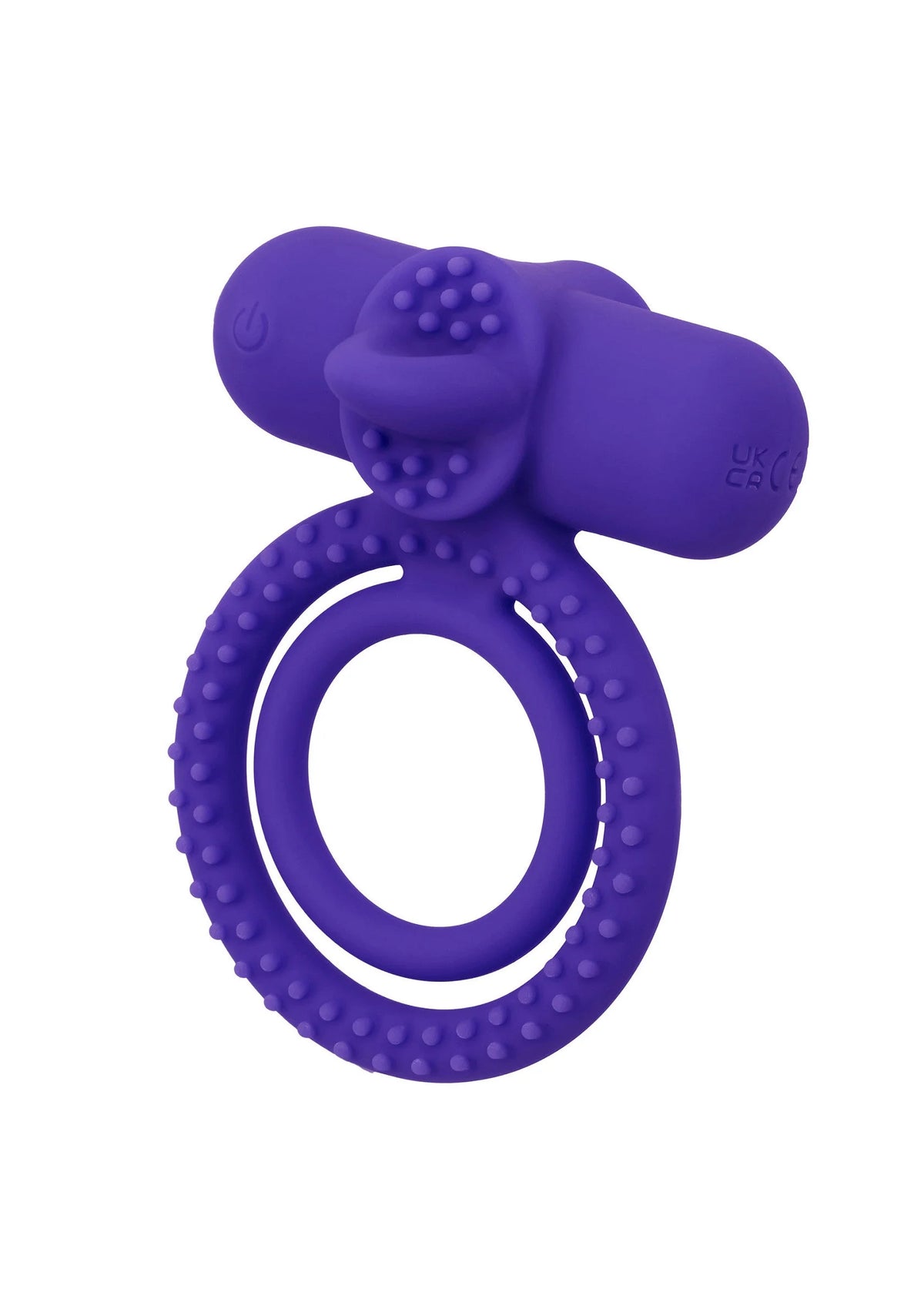 Bestel: Rechargeable Dual Climaxer by CalExotics - bij Happytoys: de erotische sex webshop | liever Happy dan Easy ⭐⭐⭐⭐⭐ - Default Title - 12837 - PURPLE