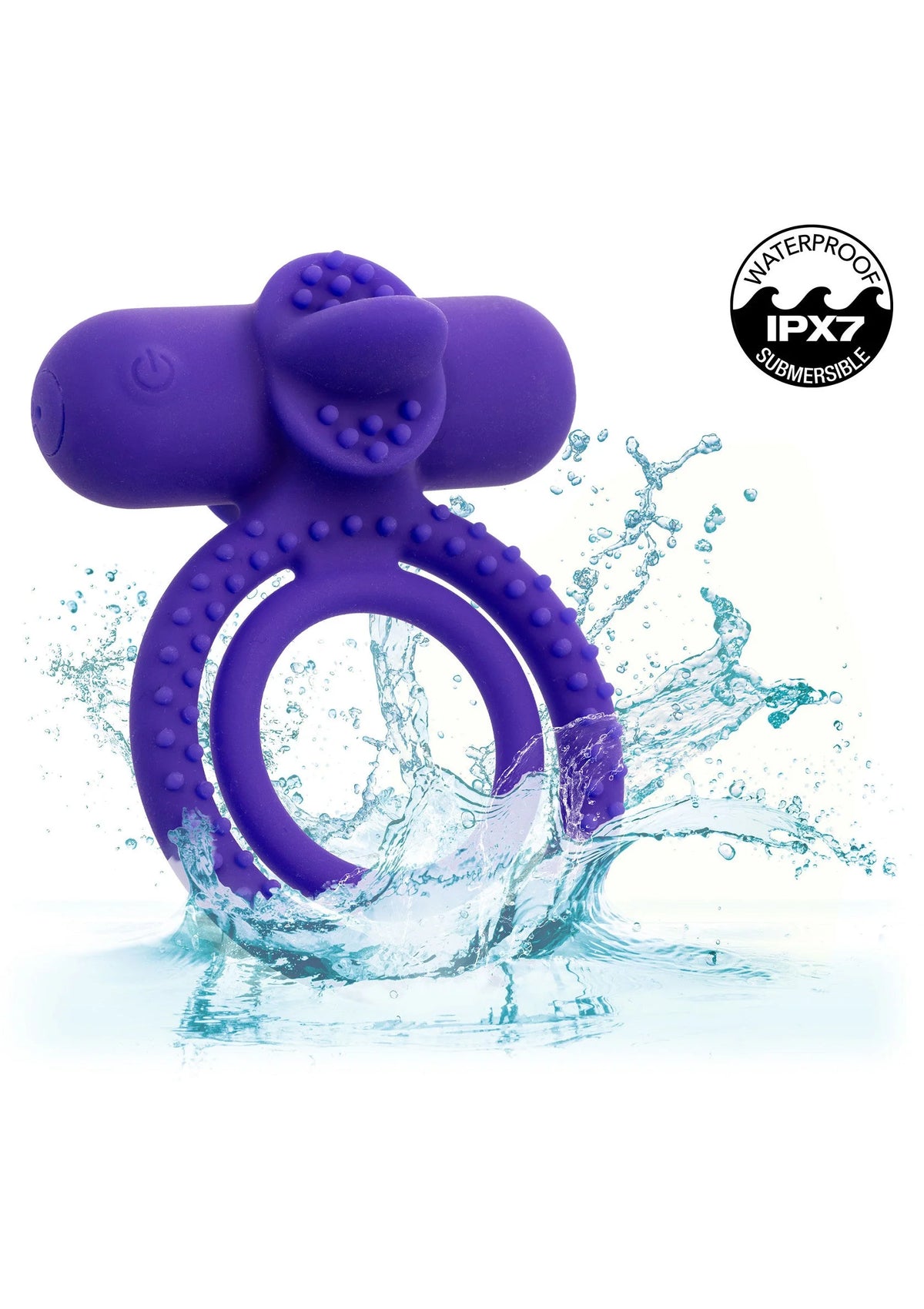 Bestel: Rechargeable Dual Climaxer by CalExotics - bij Happytoys: de erotische sex webshop | liever Happy dan Easy ⭐⭐⭐⭐⭐