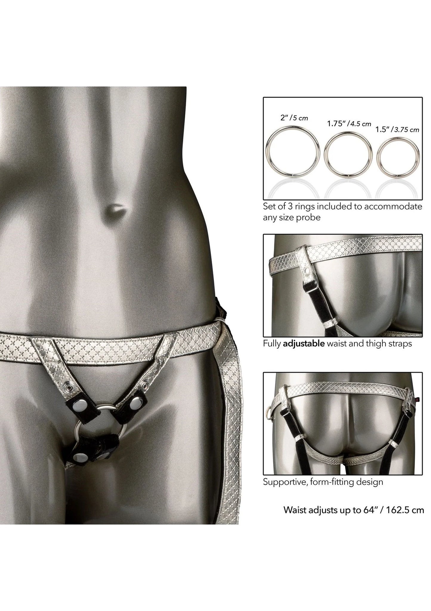 Beste vandaag nog: The Regal Duchess by CalExotics Her Royal Harness - bij Happytoys Sexshop: online sex shop for Feeling Happy & Easy 😊
