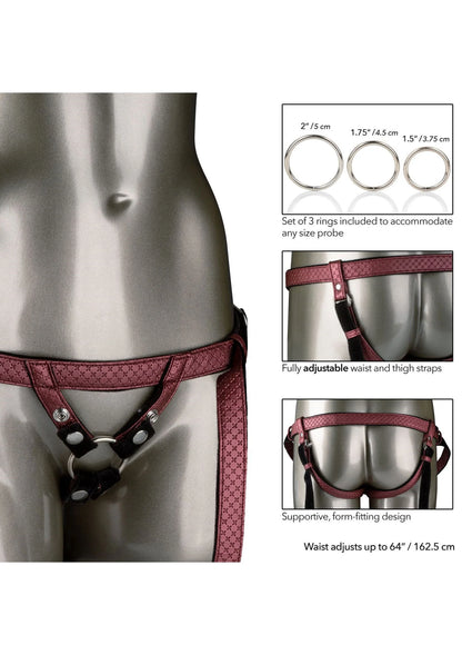 Beste vandaag nog: The Regal Duchess by CalExotics Her Royal Harness - bij Happytoys Sexshop: online sex shop for Feeling Happy & Easy 😊