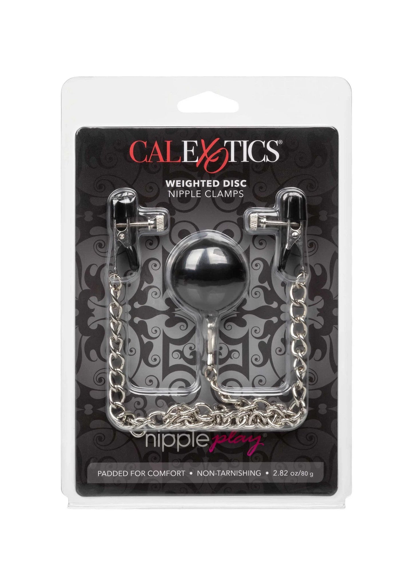 Nipple Play Weighted Disc Nipple Clamps by CalExotics
