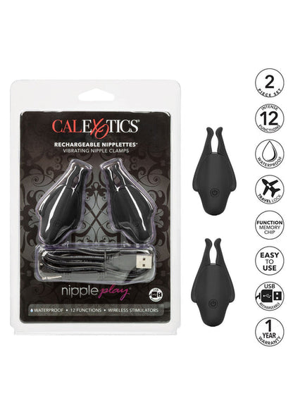 Rechargeable Nipplettes by CalExotics Nipple Play