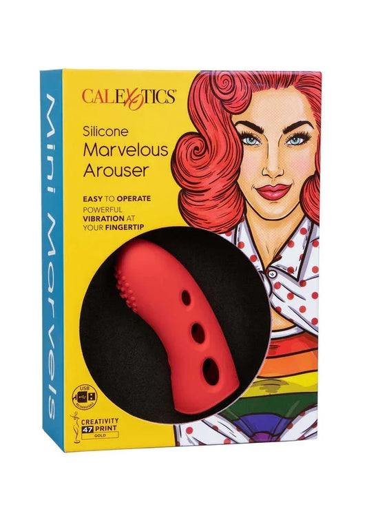 Mini Marvels Silicone Marvelous Arouser vibrator by CalExotics