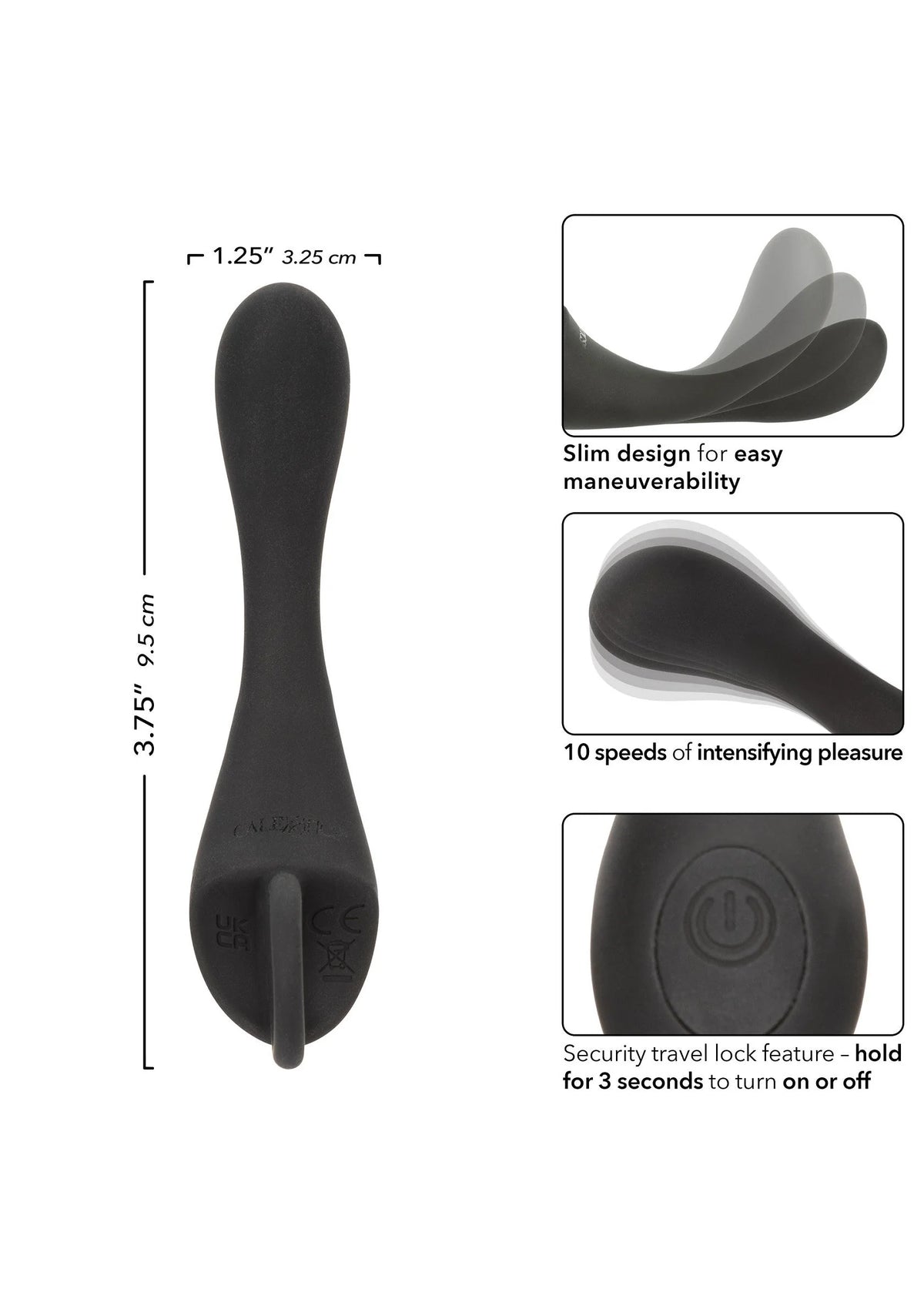 Bestel: Rechargeable Prostate Locator - bij Happytoys: de erotische sex webshop | liever Happy dan Easy ⭐⭐⭐⭐⭐