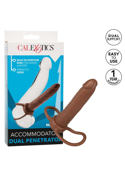 Bestel: Accommodator dual Penetrator by CalExotics Extensions - bij Happytoys.nl, happytoys.be, Happytoys.ae: erotische sex webshop | liever Happy dan Easy ⭐⭐⭐⭐⭐