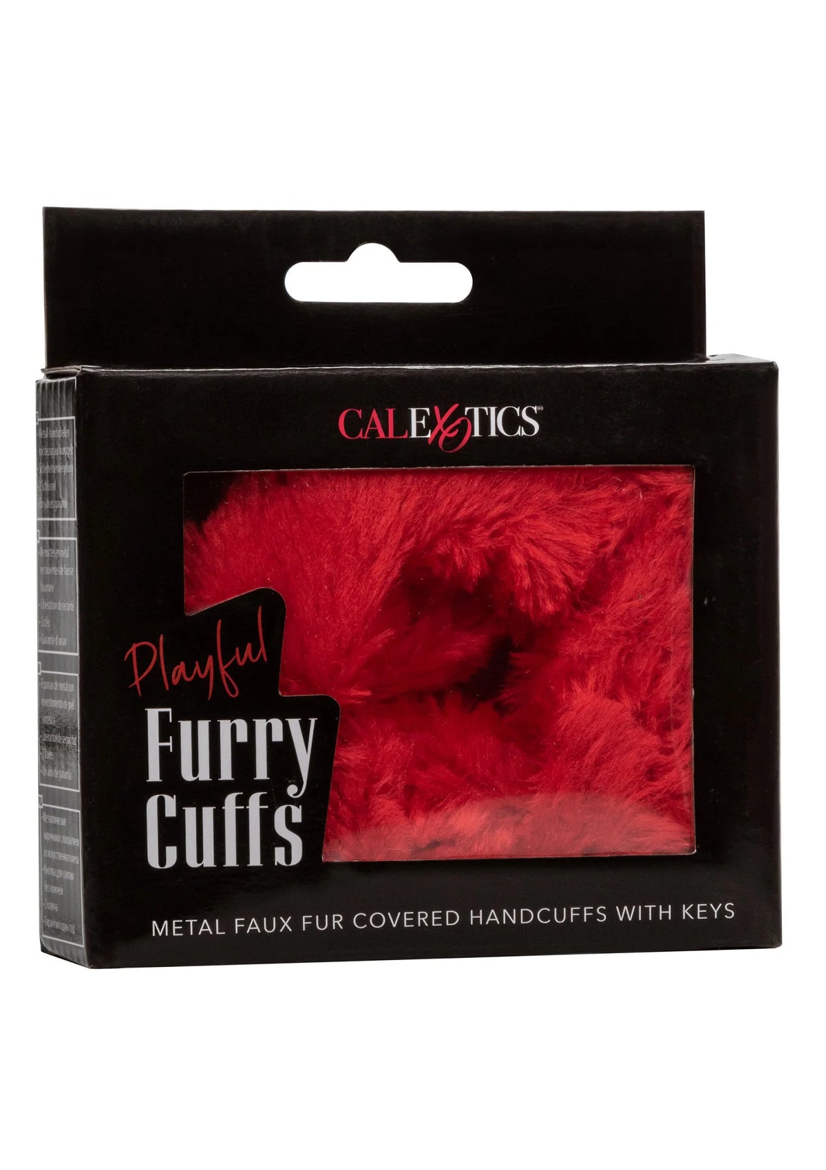 Bestel: Playful Furry Cuffs by CalExotics - bij Happytoys.nl, happytoys.be, Happytoys.ae: erotische sex webshop | liever Happy dan Easy ⭐⭐⭐⭐⭐