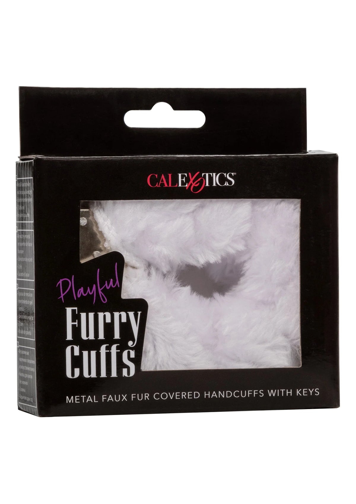 Bestel: Playful Furry Cuffs by CalExotics - bij Happytoys.nl, happytoys.be, Happytoys.ae: erotische sex webshop | liever Happy dan Easy ⭐⭐⭐⭐⭐
