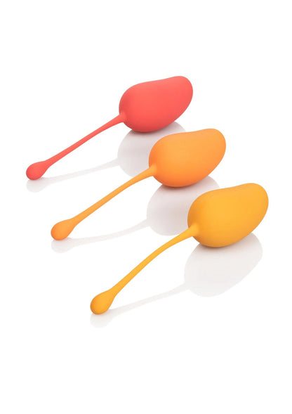 Bestel: Kegel Training Set Mango by CalExotics - bij Happytoys: de erotische sex webshop | liever Happy dan Easy ⭐⭐⭐⭐⭐