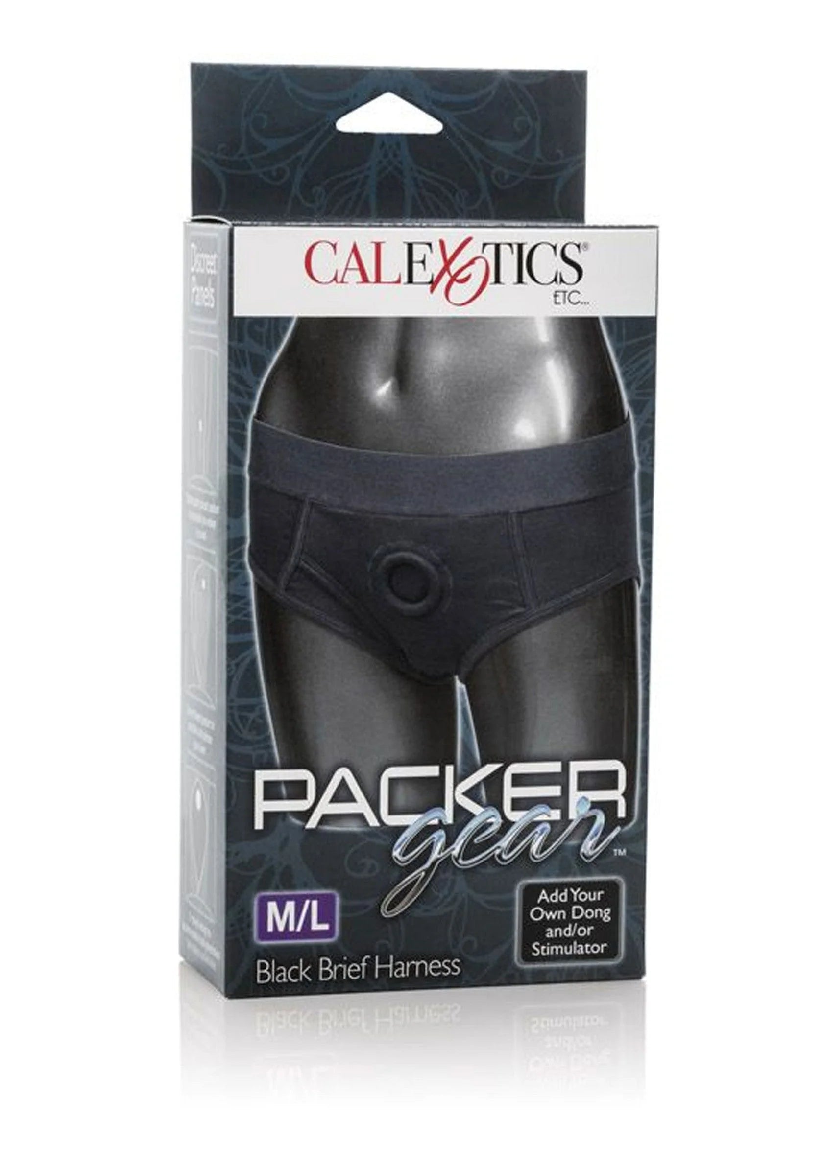 CalExotics PACKER Gear briefharnas doos, black brief harness, maat M/L
