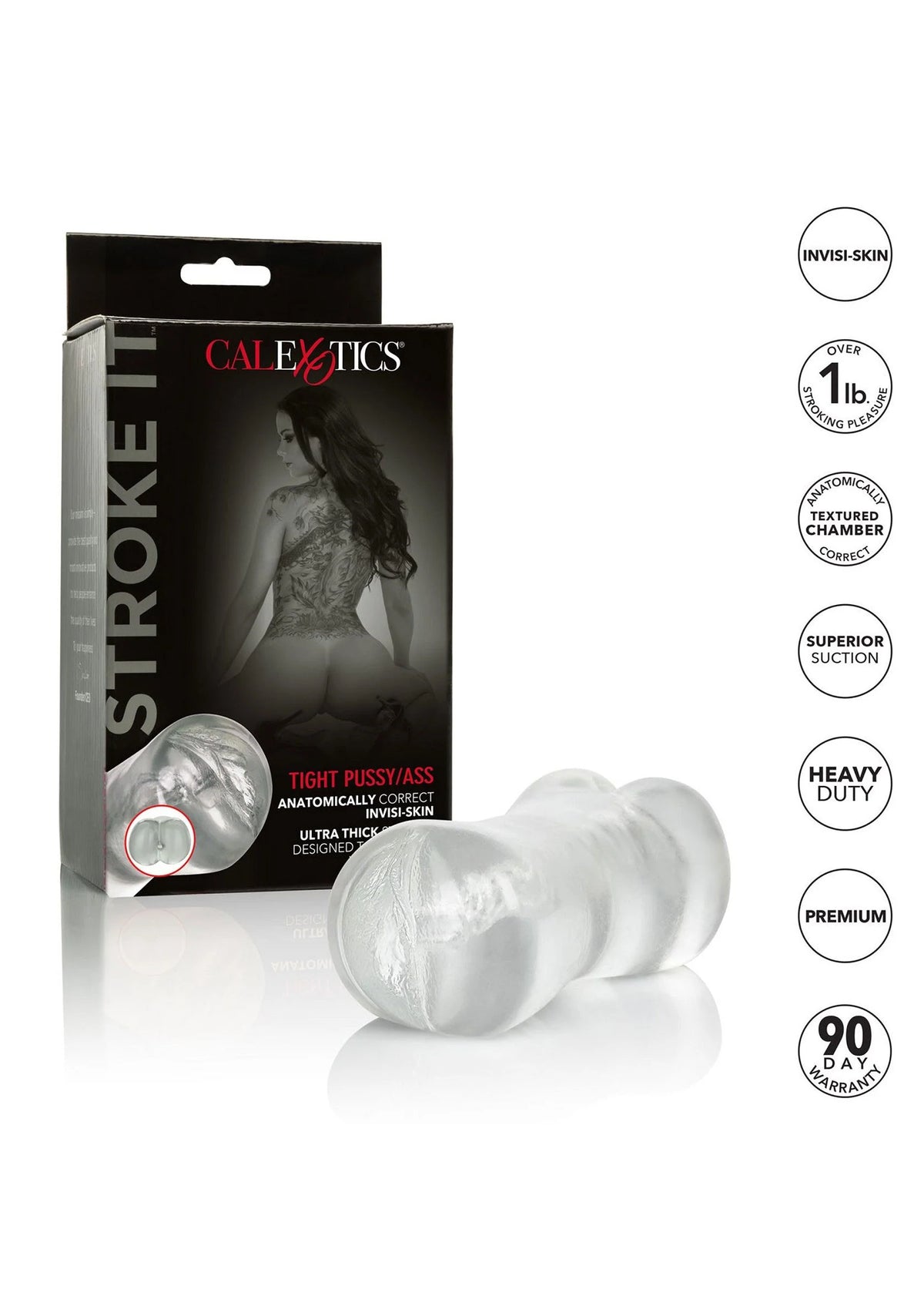 Bestel: Stroke It Tight Pussy/Ass by CalExotics - bij Happytoys: de erotische sex webshop | liever Happy dan Easy ⭐⭐⭐⭐⭐