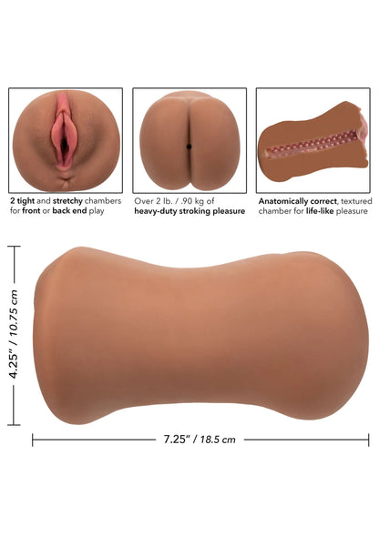 Stroke It Dual Entry Pussy Ass by CalExotics
