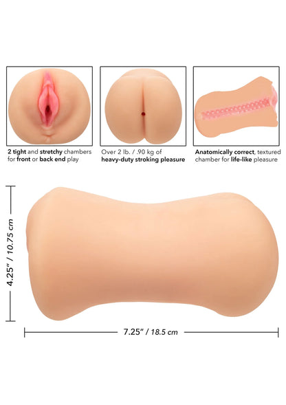 Stroke It Dual Entry Pussy Ass by CalExotics