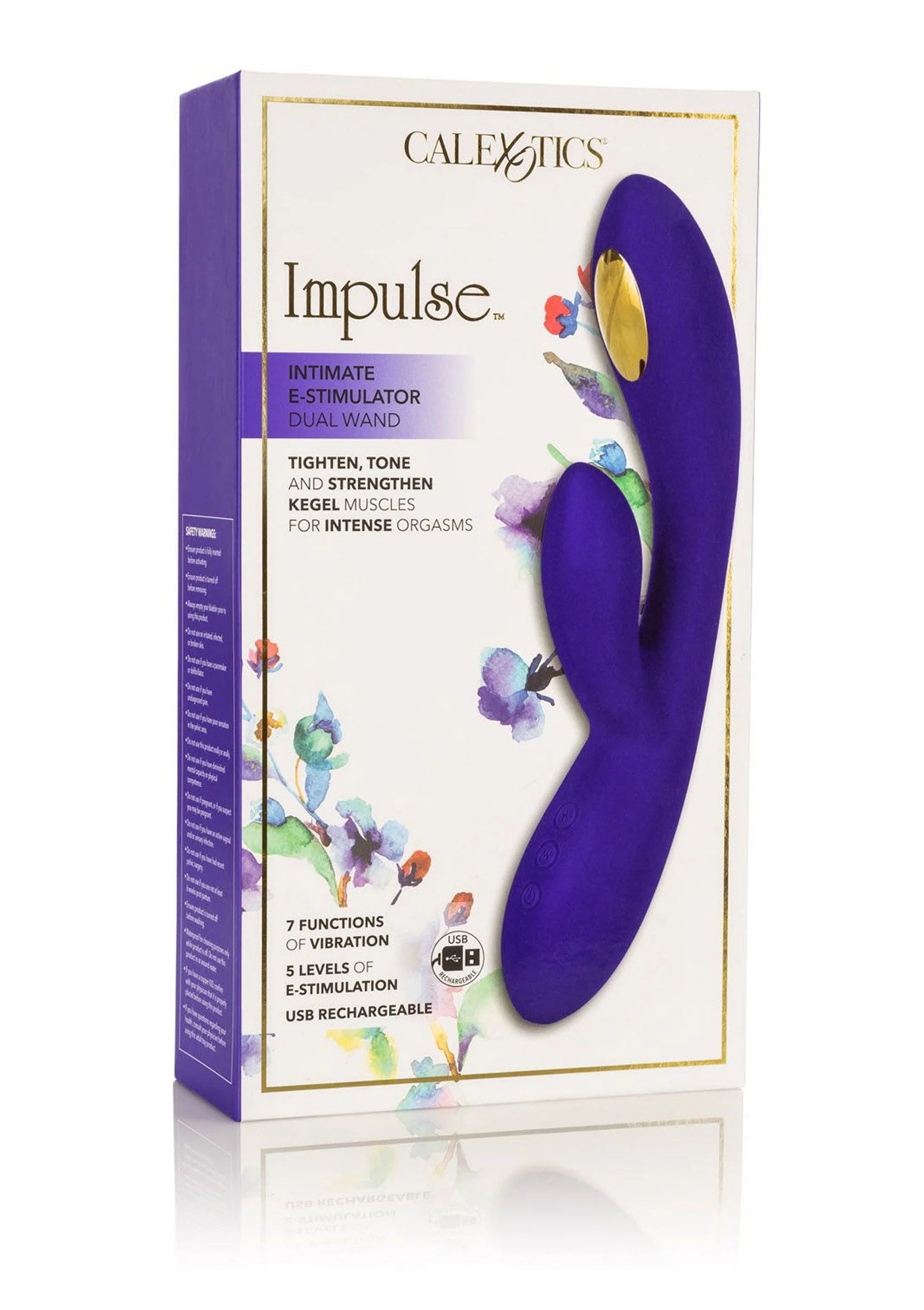 Beste vandaag nog: Impulse Intimate E - Stimulator Dual Wand vibrator CalExotics by CalExotics - bij Happytoys