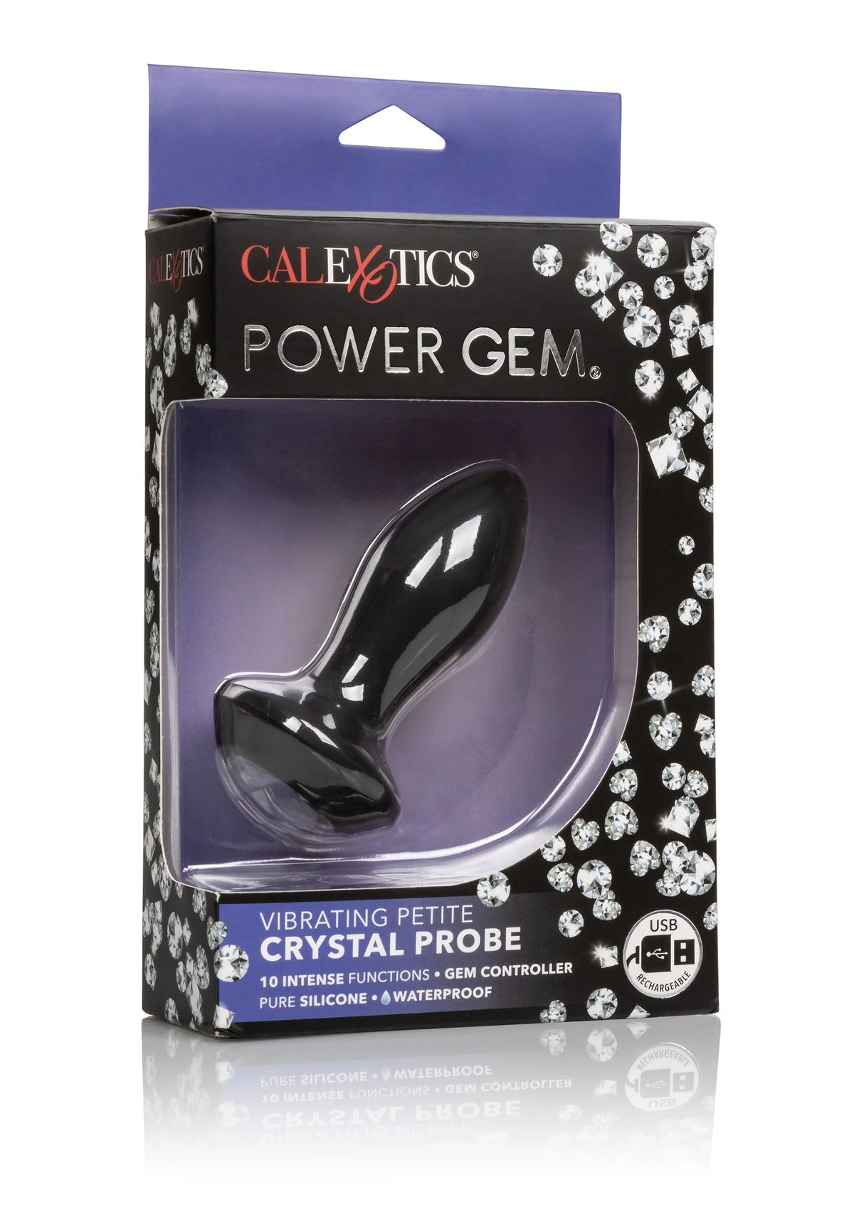Bestel: Vibrating Petite Crystal Probe - bij Happytoys: de erotische sex webshop | liever Happy dan Easy ⭐⭐⭐⭐⭐