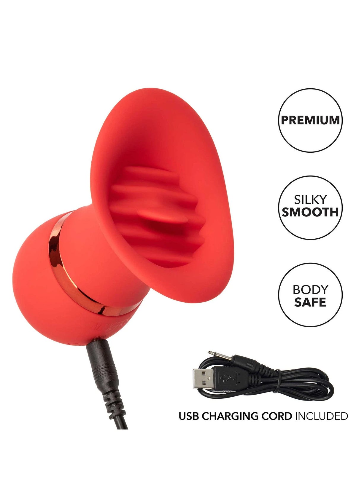 Bestel: French Kiss Charmer teaser vibrator by CalExotics - bij Happytoys: de erotische sex webshop | liever Happy dan Easy ⭐⭐⭐⭐⭐