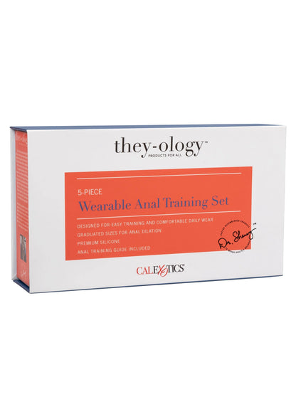 Bestel: They - ology 5 - Piece Wearable Anal Training Set by CalExotics - bij Happytoys: de erotische sex webshop | liever Happy dan Easy ⭐⭐⭐⭐⭐