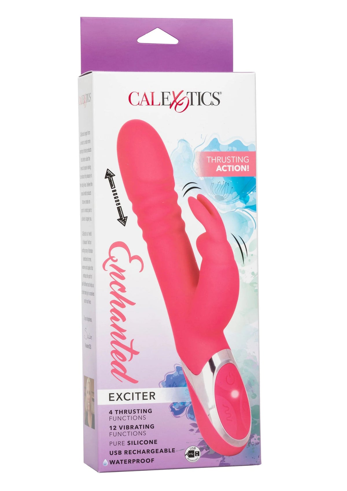 Bestel: Enchanted Exciter Rabbit vibrator by CalExotics - bij Happytoys: de erotische sex webshop | liever Happy dan Easy ⭐⭐⭐⭐⭐