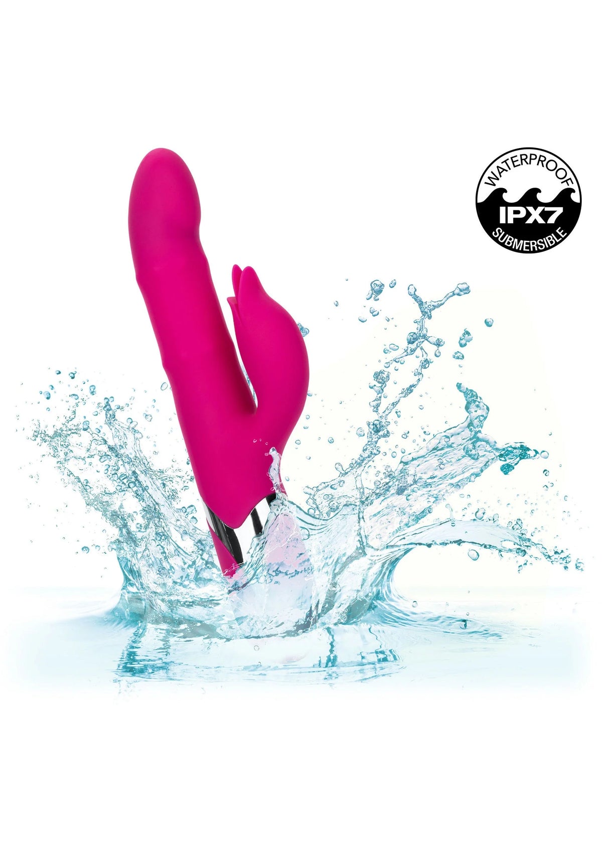 Bestel: Enchanted Embrace Double Thrusting Vibrator by CalExotics - bij Happytoys: de erotische sex webshop | liever Happy dan Easy ⭐⭐⭐⭐⭐
