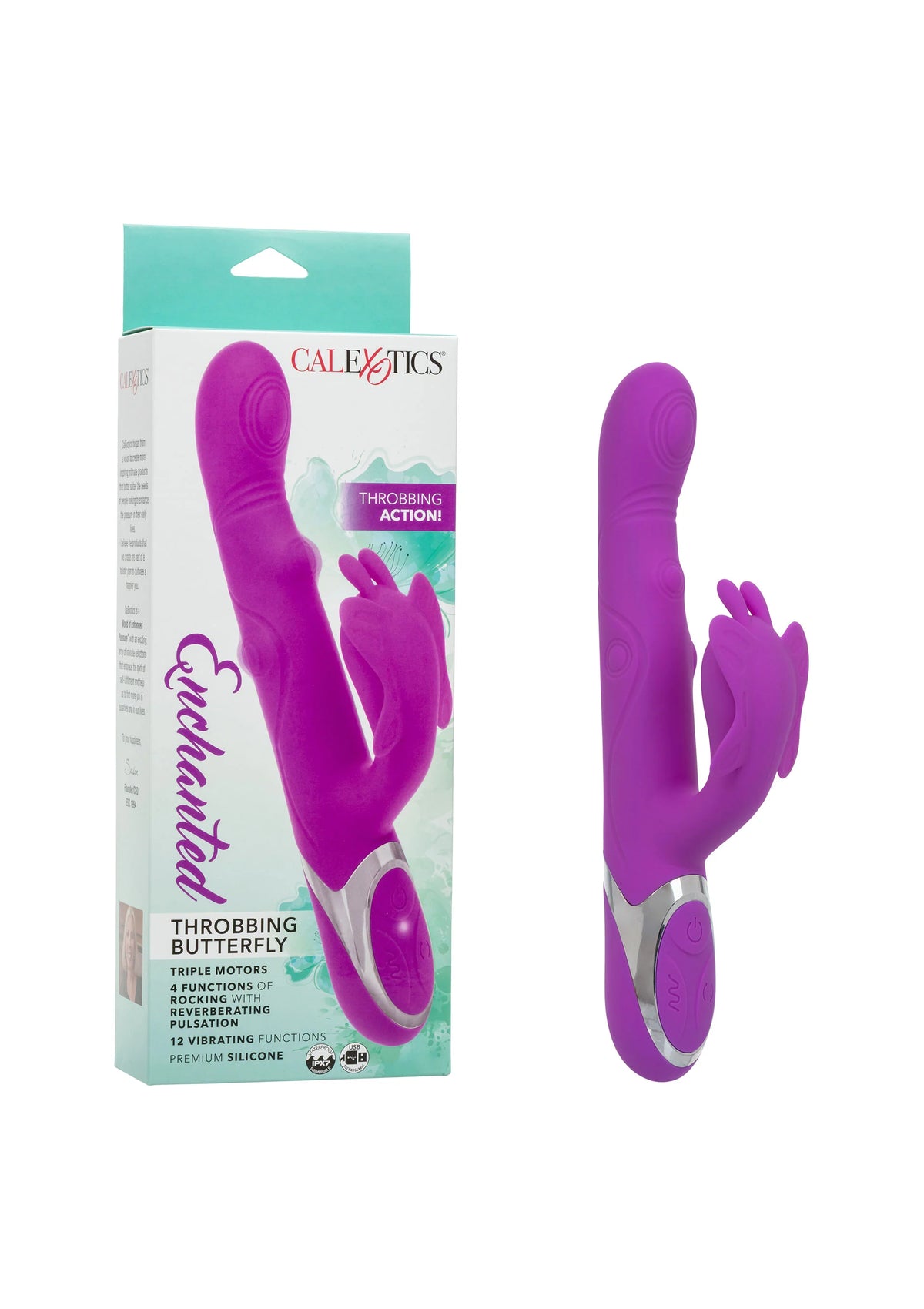 Throbbing Butterfly vibrator by CalExotics Enchanted