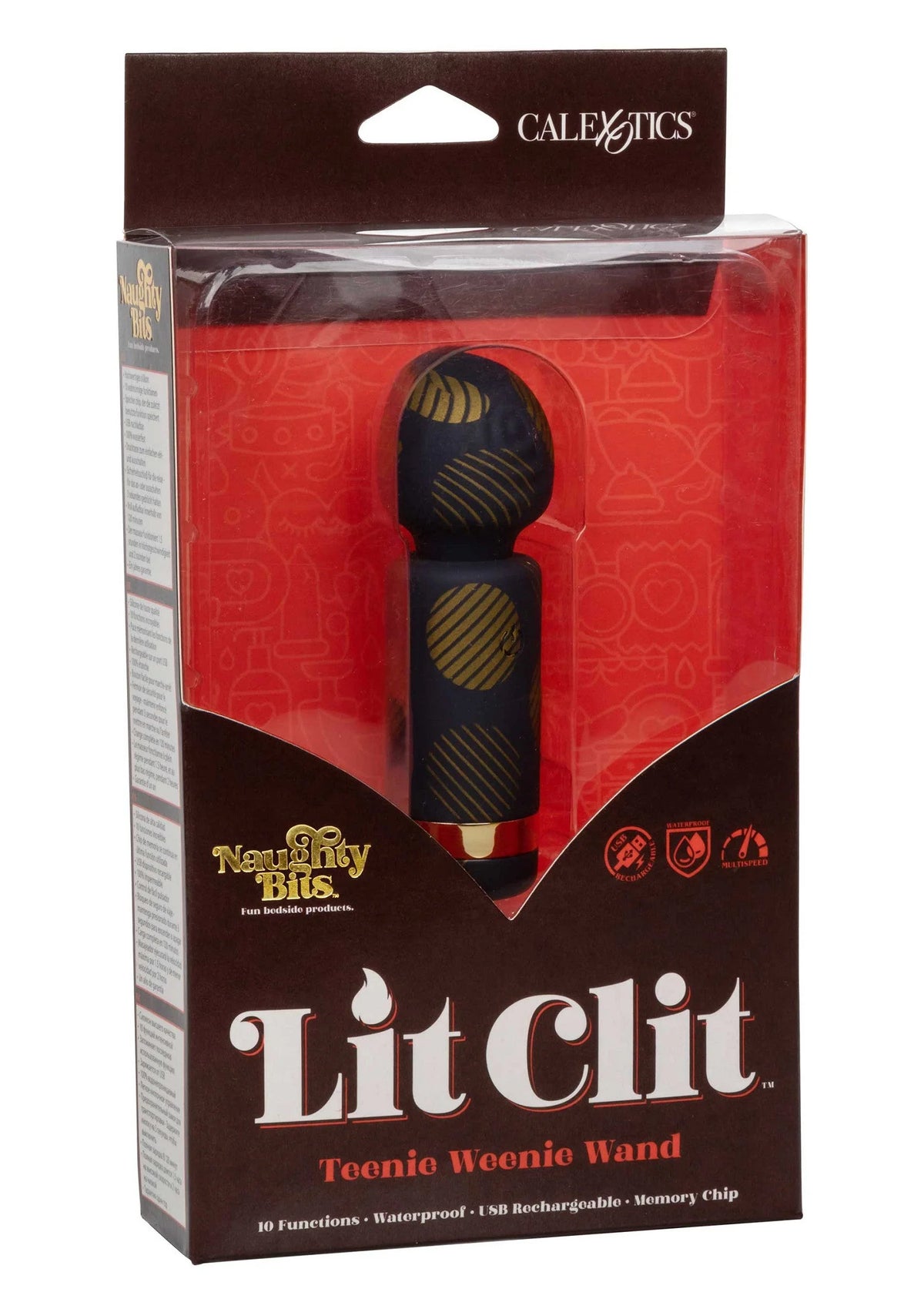 Bestel: Naughty Bits Lit Clit Teenie Weenie Wand by CalExotics - bij Happytoys: de erotische sex webshop | liever Happy dan Easy ⭐⭐⭐⭐⭐