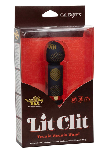 Bestel: Naughty Bits Lit Clit Teenie Weenie Wand by CalExotics - bij Happytoys: de erotische sex webshop | liever Happy dan Easy ⭐⭐⭐⭐⭐