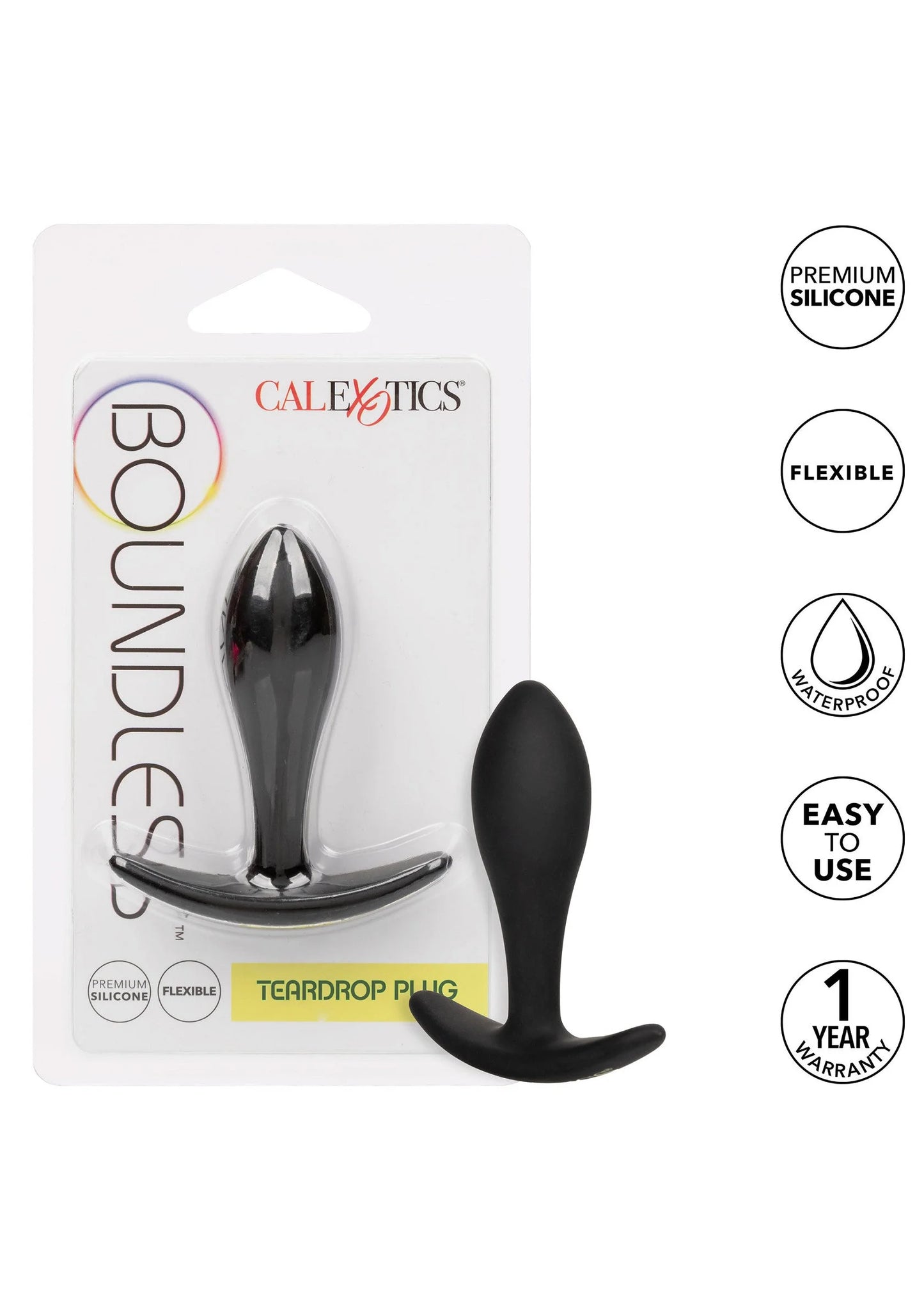 Beste vandaag nog: Boundless Teardrop Plug by CalExotics - bij Happytoys