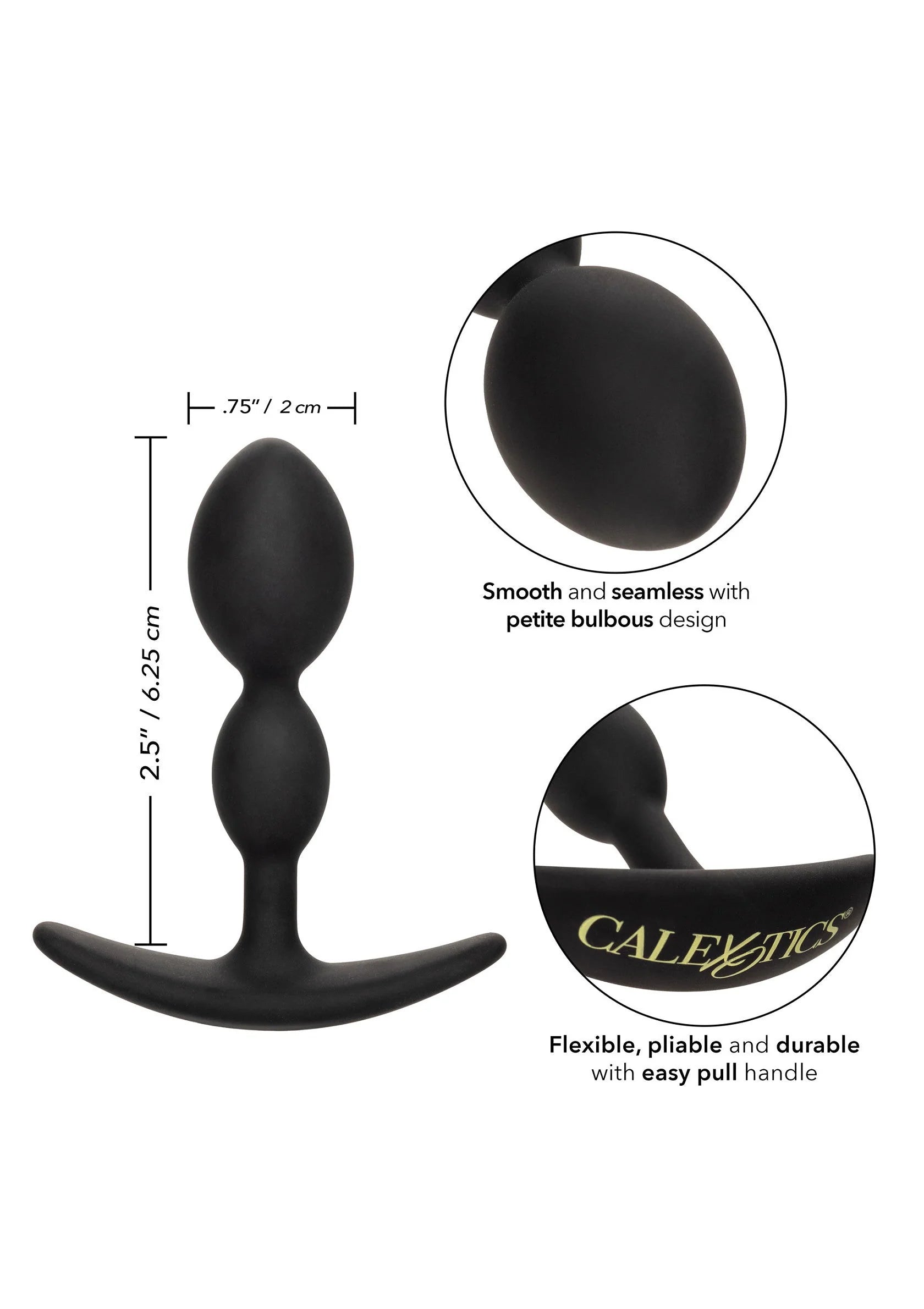 Beste vandaag nog: Boundless 2X Teardrop Plug by CalExotics - bij Happytoys