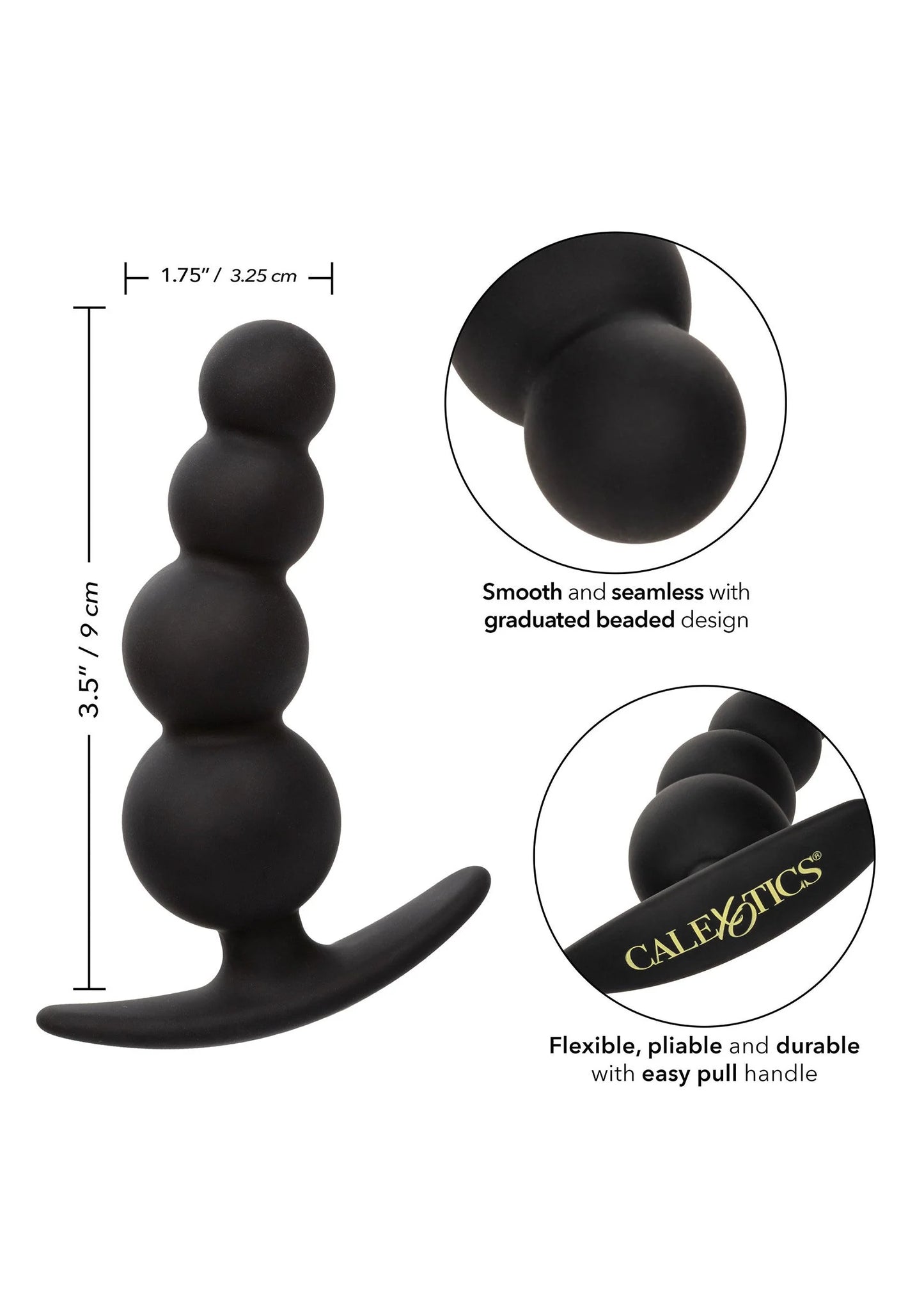 Beste vandaag nog: Boundless Beaded Plug by CalExotics - bij Happytoys