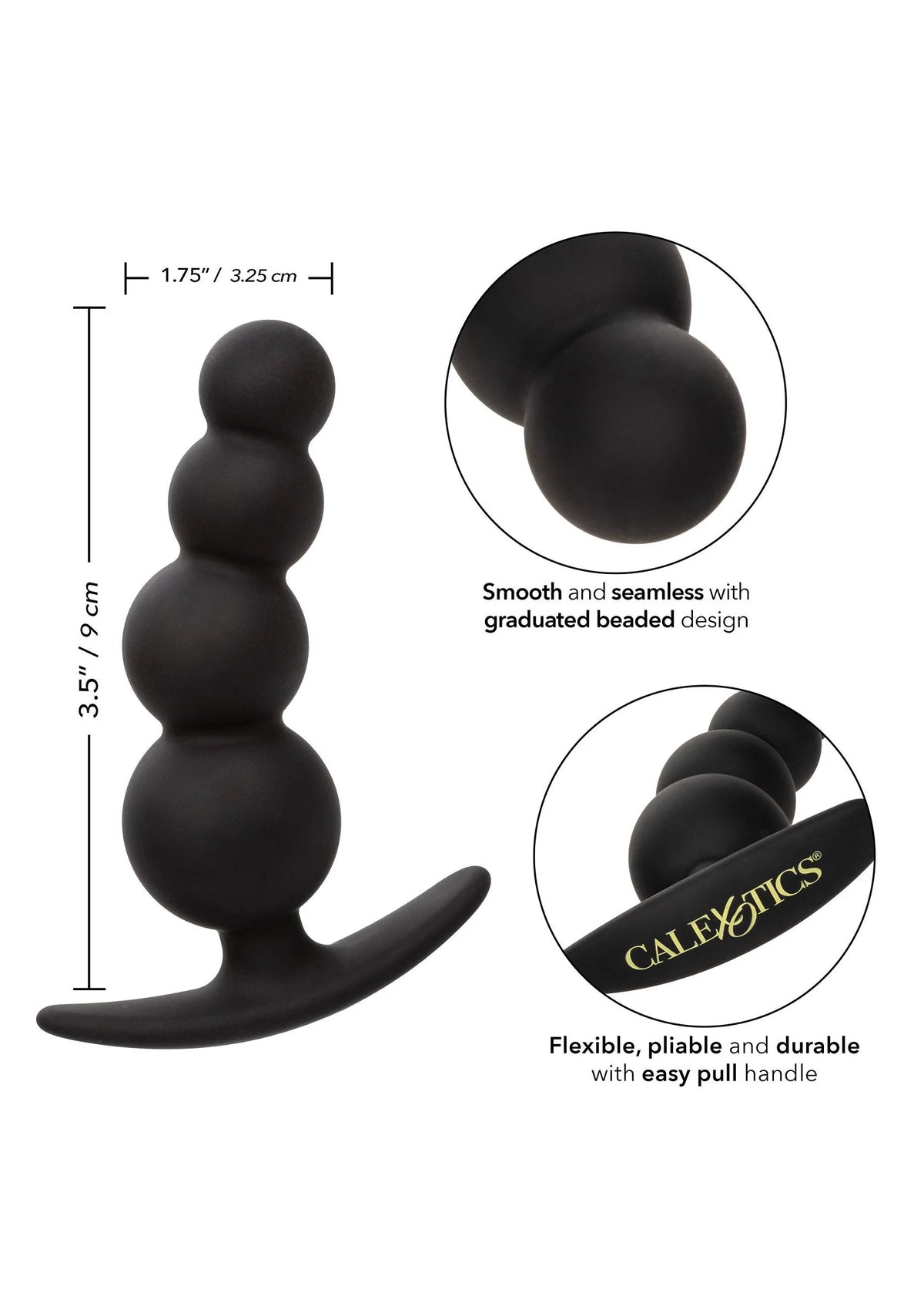 Beste vandaag nog: Boundless Beaded Plug by CalExotics - bij Happytoys