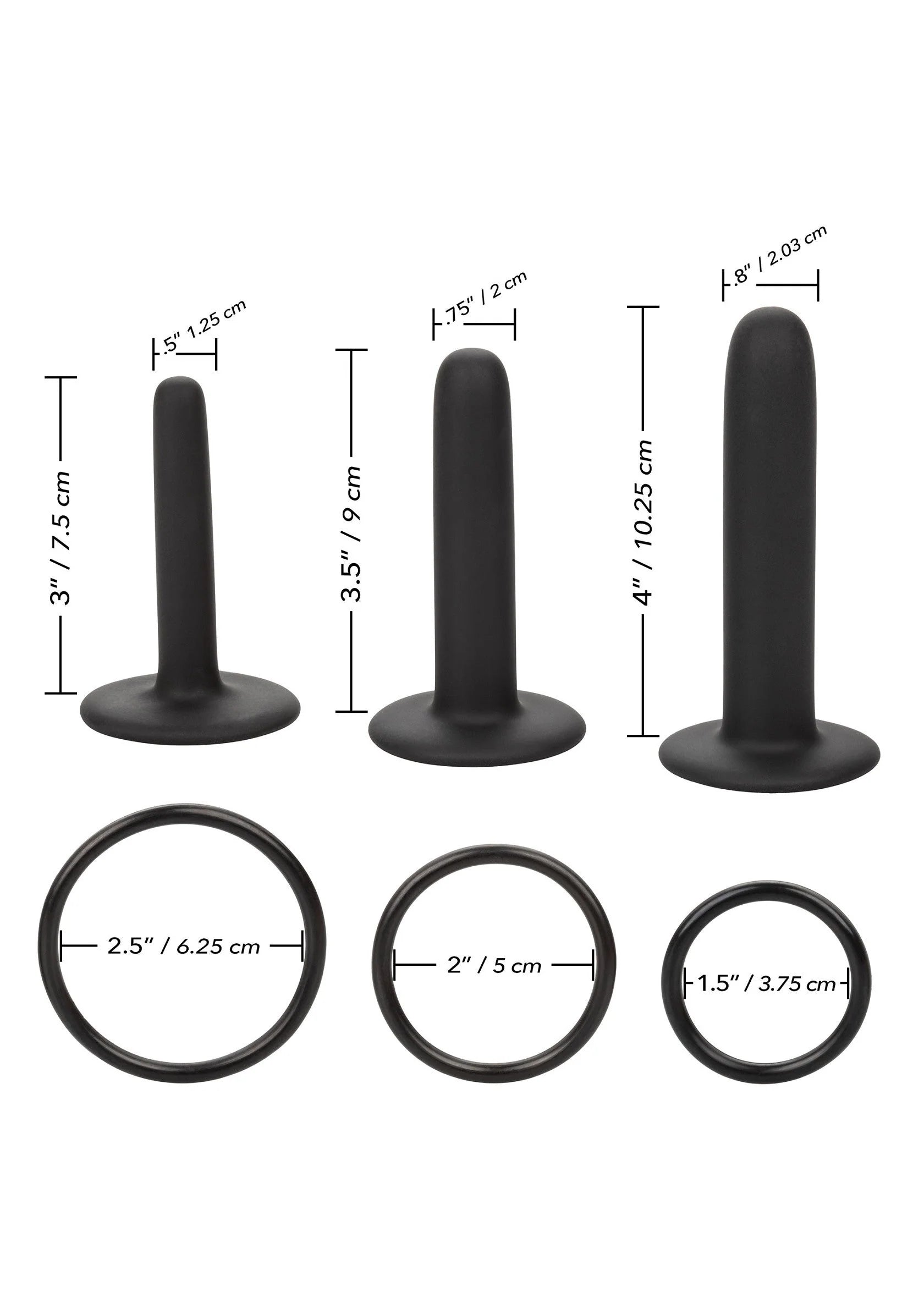 Beste vandaag nog: Boundless Silicone Pegging Kit by CalExotics - bij Happytoys