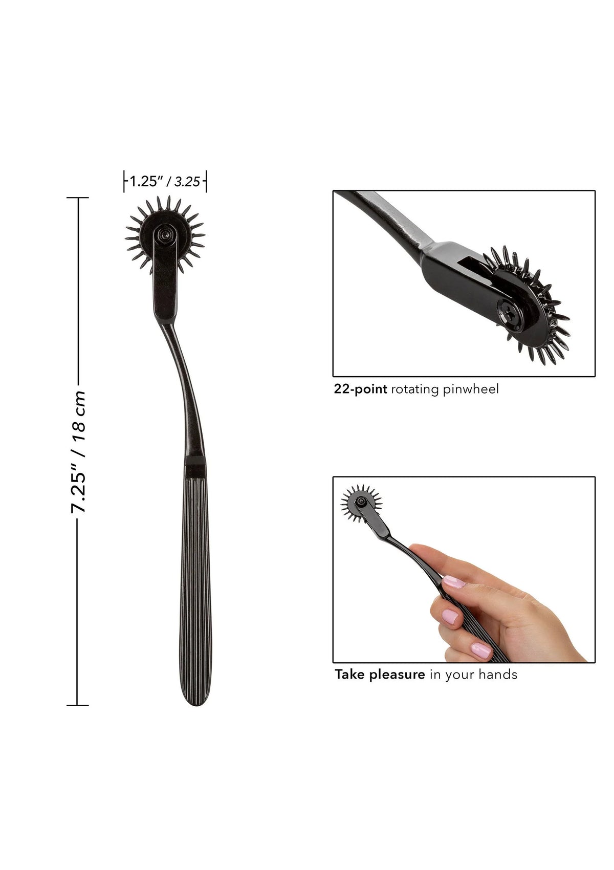 Bestel: Boundless Pleasure Wheel by CalExotics - bij Happytoys: de erotische sex webshop | liever Happy dan Easy ⭐⭐⭐⭐⭐