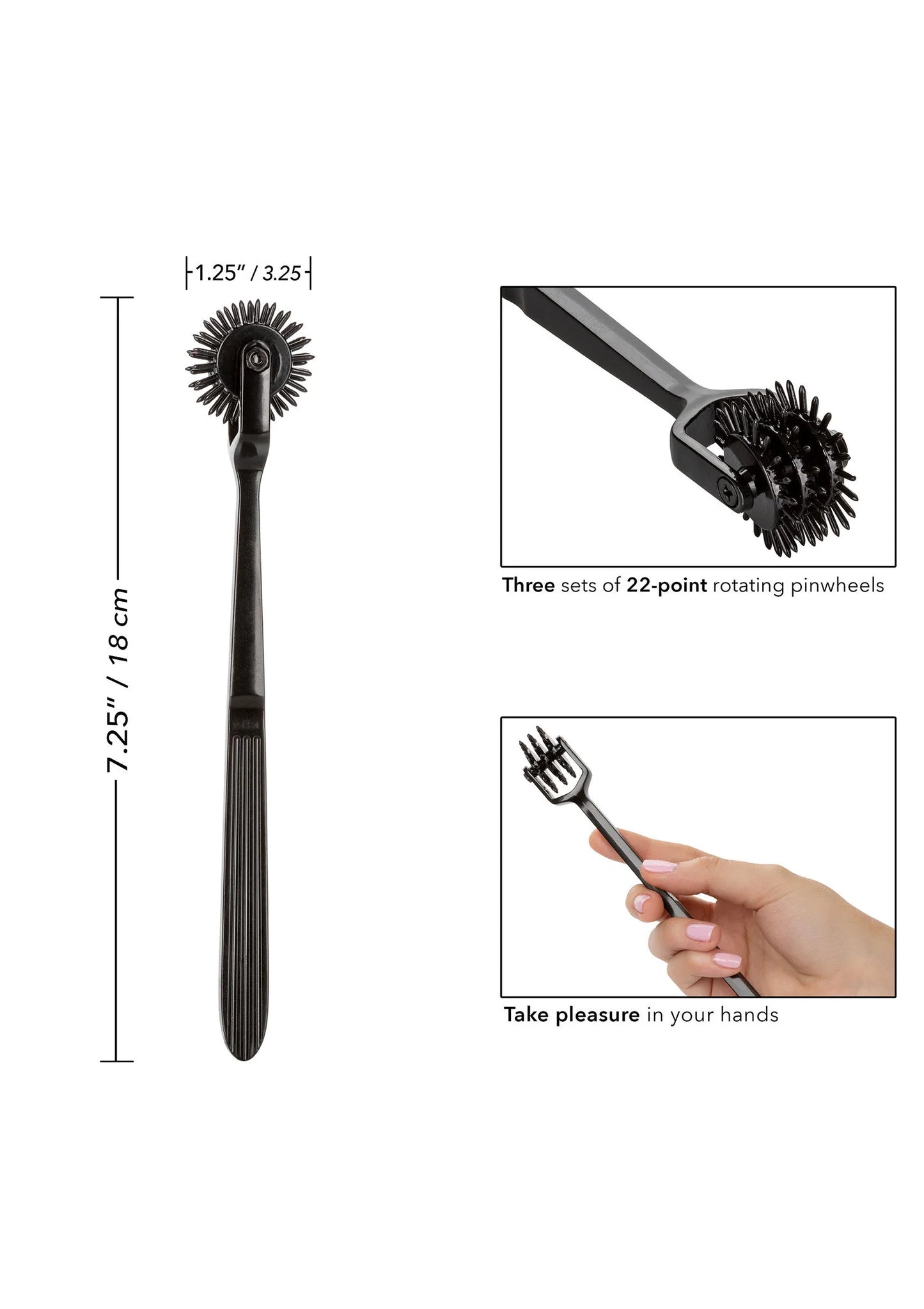 Beste vandaag nog: Boundless Trio Pleasure Wheel by CalExotics - bij Happytoys
