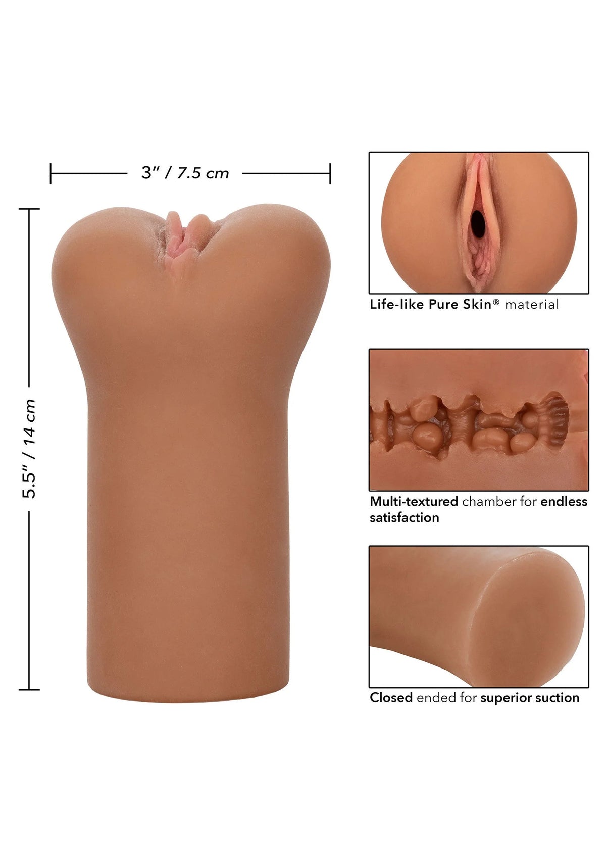 Bestel: Boundless Vulva by CalExotics - bij Happytoys: de erotische sex webshop | liever Happy dan Easy ⭐⭐⭐⭐⭐