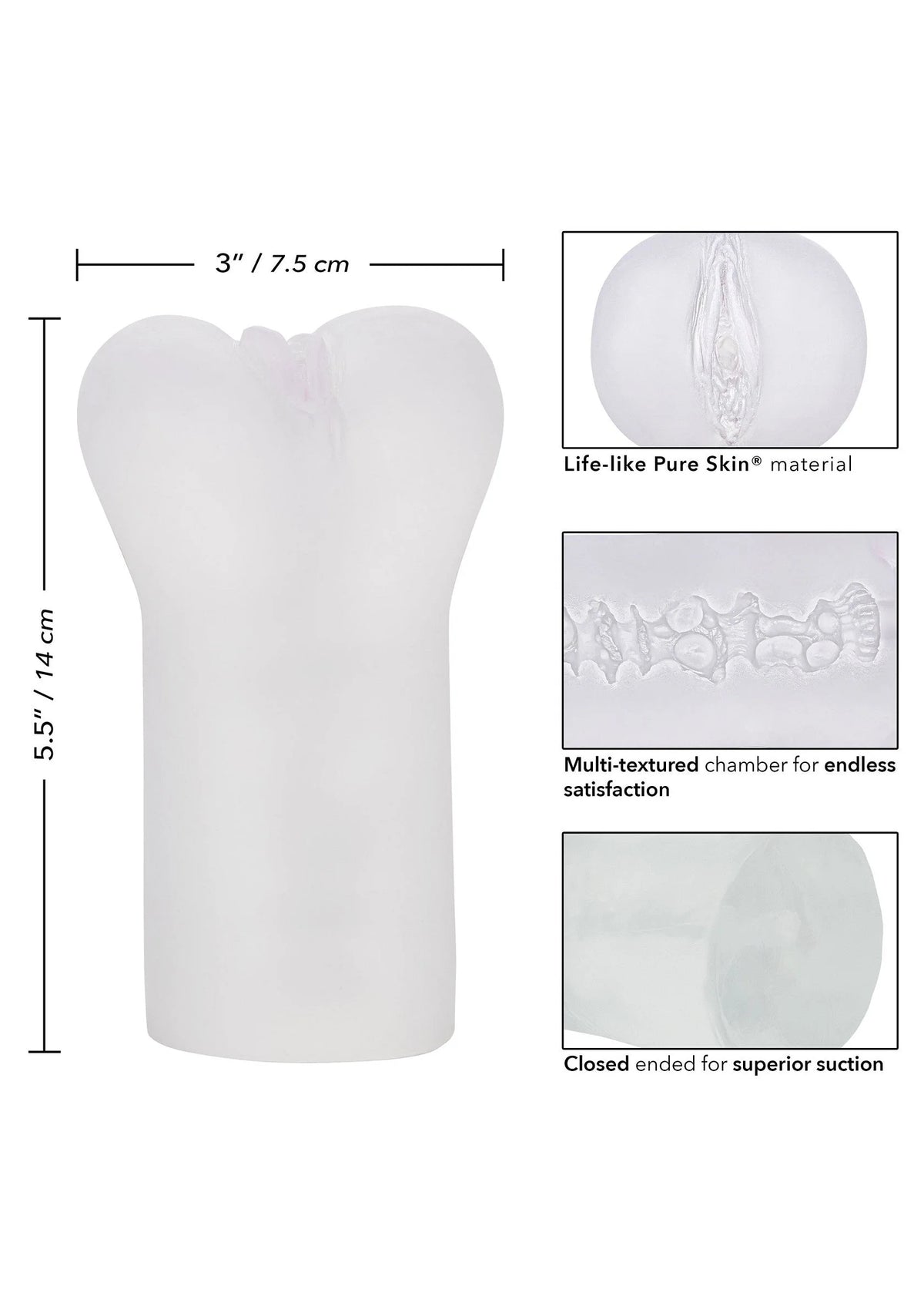 Bestel: Boundless Vulva by CalExotics - bij Happytoys: de erotische sex webshop | liever Happy dan Easy ⭐⭐⭐⭐⭐