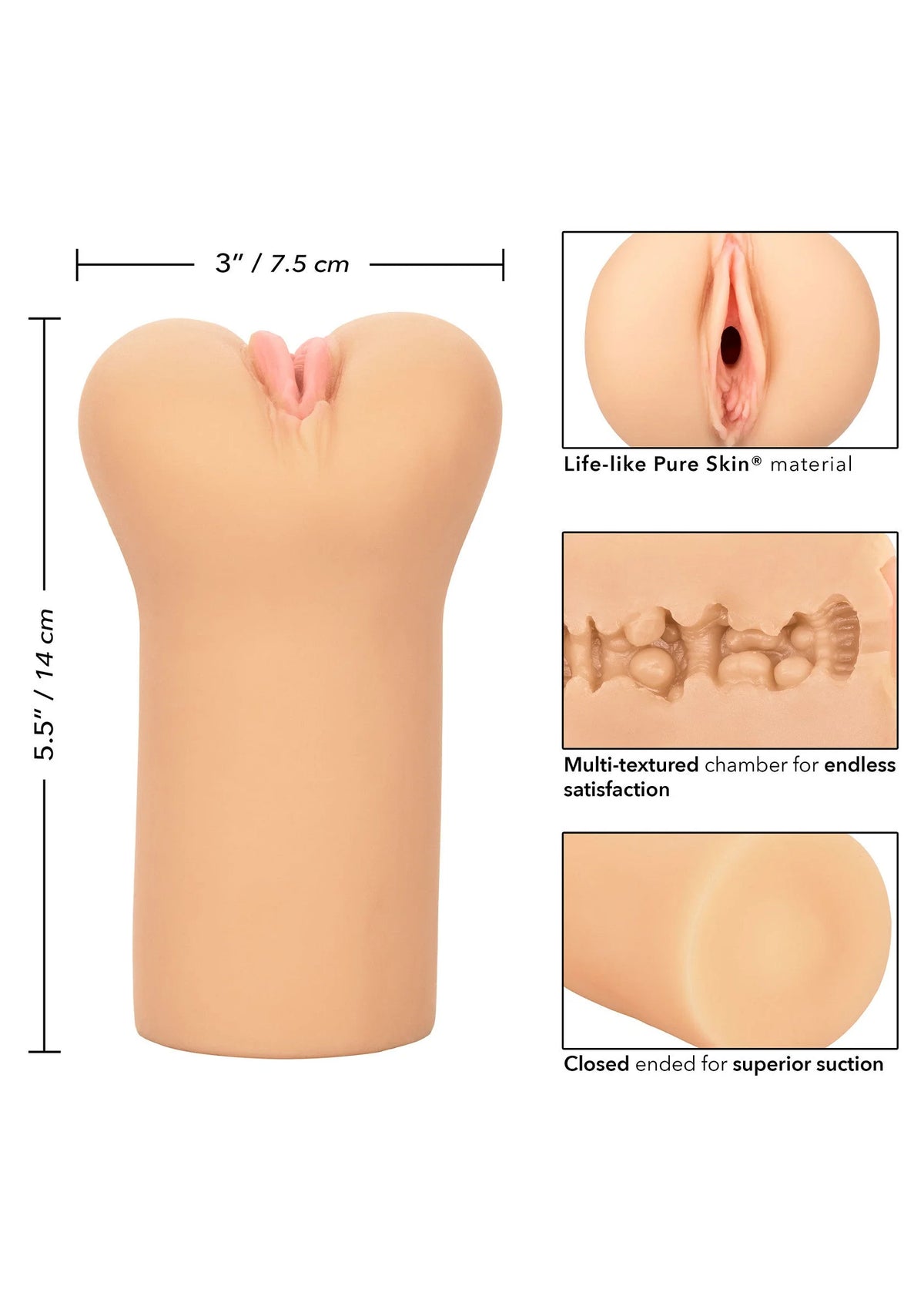 Bestel: Boundless Vulva by CalExotics - bij Happytoys: de erotische sex webshop | liever Happy dan Easy ⭐⭐⭐⭐⭐