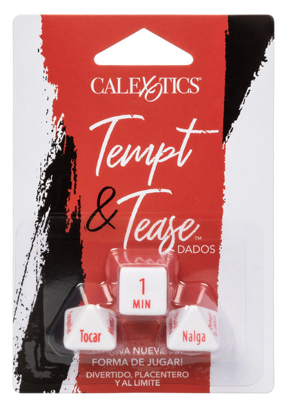 Beste vandaag nog: Tempt & Tease Dados dice (ESP) by CalExotics - bij Happytoys