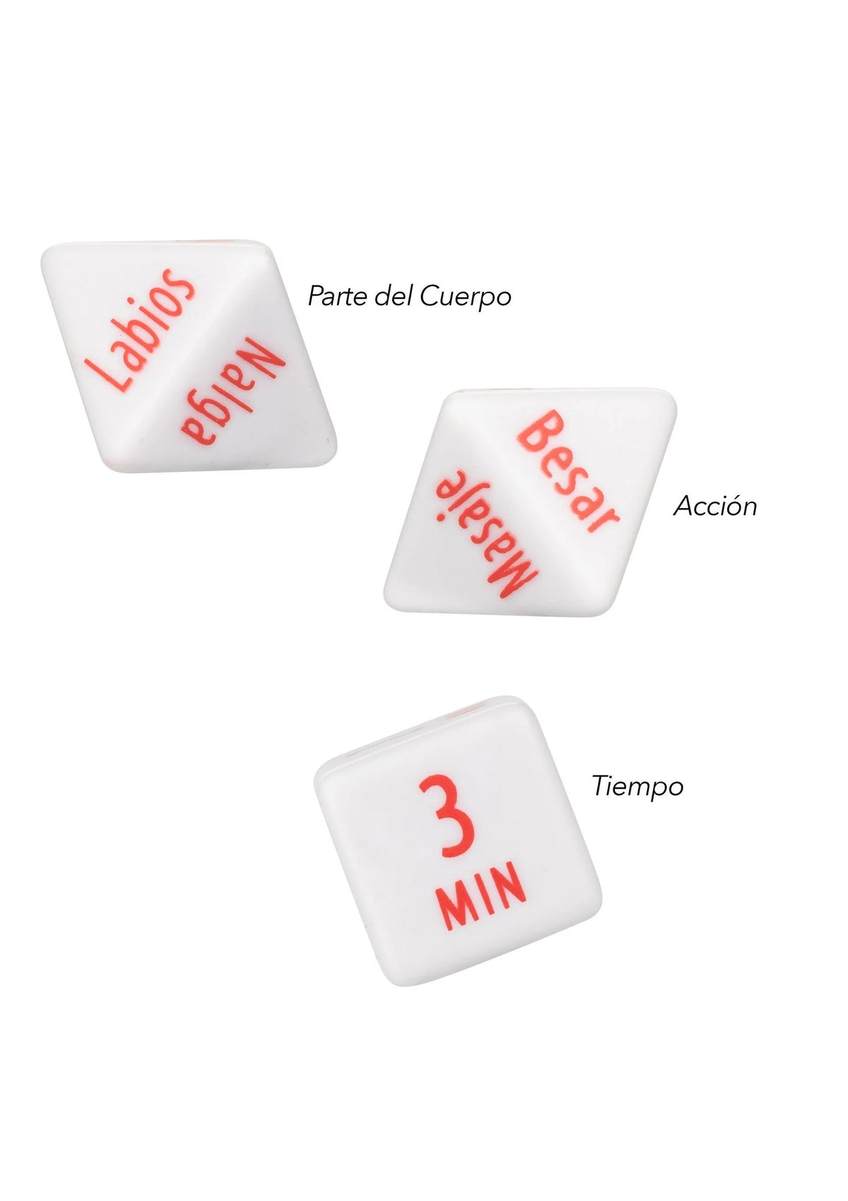 Beste vandaag nog: Tempt & Tease Dados dice (ESP) by CalExotics - bij Happytoys