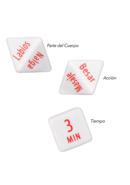 Beste vandaag nog: Tempt & Tease Dados dice (ESP) by CalExotics - bij Happytoys