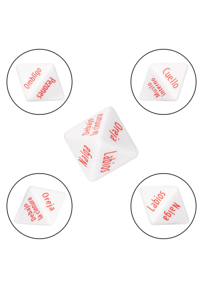 Beste vandaag nog: Tempt & Tease Dados dice (ESP) by CalExotics - bij Happytoys