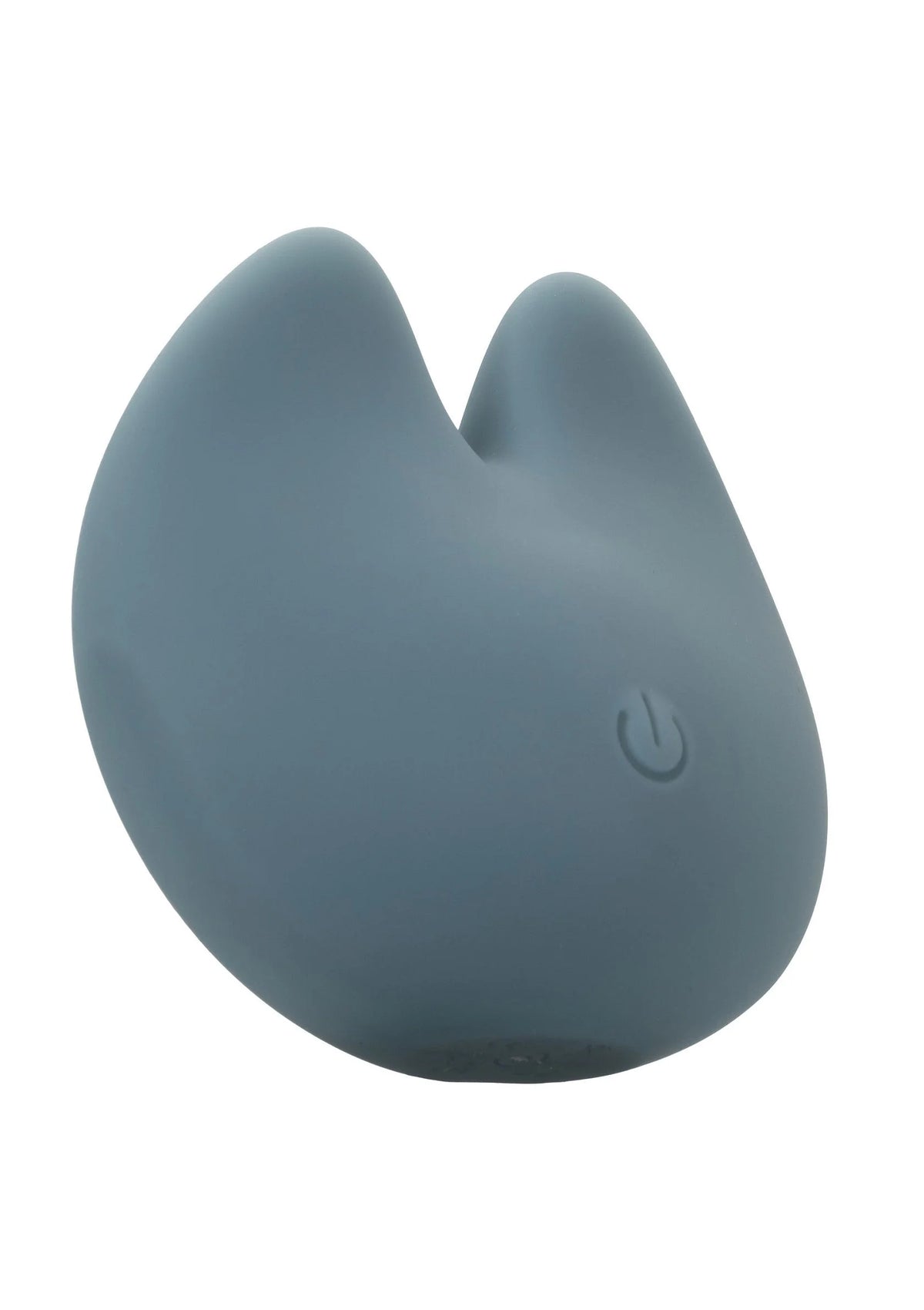 Blauwe siliconen kegel met dubbele punt en aan/uit-knop