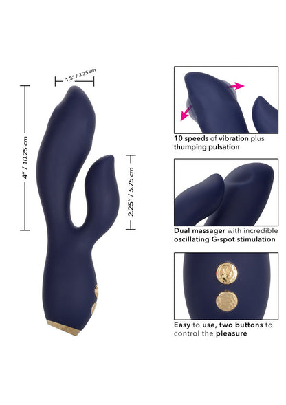 Chic Blossom Dual Massager Vibrator by CalExotics Chic