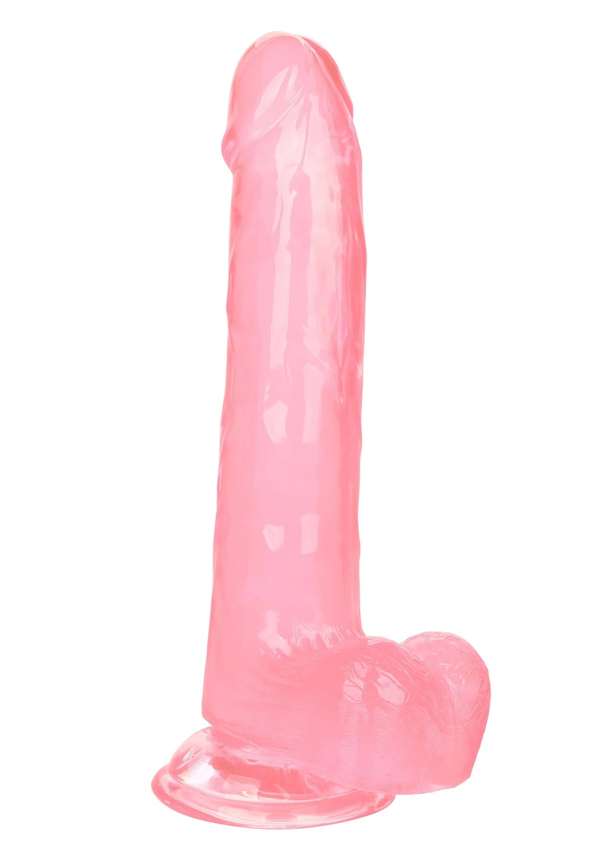 Bestel: Queen Size Dong 8 inch - bij Happytoys: de erotische sex webshop | liever Happy dan Easy ⭐⭐⭐⭐⭐ - Default Title - 14512 - PINK