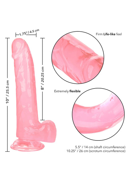 Bestel: Queen Size Dong 8 inch - bij Happytoys: de erotische sex webshop | liever Happy dan Easy ⭐⭐⭐⭐⭐