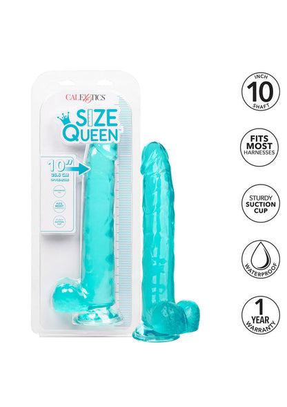 Queen Size Dong 10 inch by CalExotics Size Queen