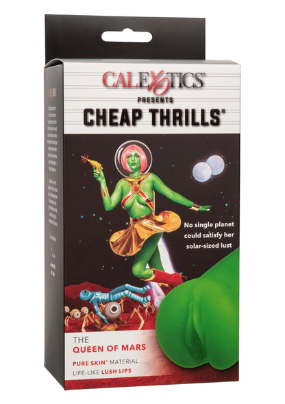 Verpakking van CalExotics Cheap Thrills stoker-masturbator “The Queen of Mars”.